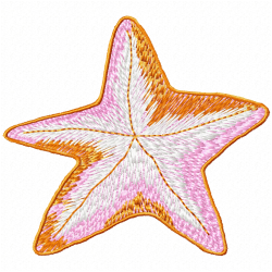 Seashell Embroidery Design 1 Seashell Embroidery Design 1